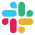 Slack logo Slack logo